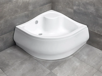 Radaway Korfu A Піддон душовий кутовий, білий (4S99400-03)