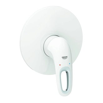Смеситель однорычажный для ванны Grohe Eurostyle (цвет - хром/белый) (19507LS3) фото 3 Aquada.com.ua