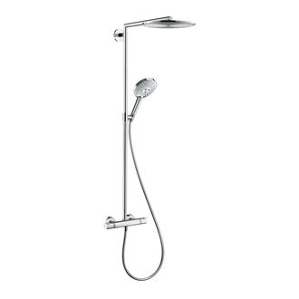 Душевая система с термостатом Hansgrohe Raindance S Showerpipe 300 1jet (цвет - хром) (27114000) фото 1 Aquada.com.ua