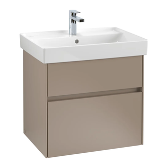 Тумба под умывальник 60,4 см Villeroy & Boch Collaro (Truffle Grey) (C00900VG) фото 1 Aquada.com.ua
