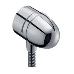 Подключение душевого шланга с запорным вентилем Hansgrohe FixFit (27452000) фото 1 Aquada.com.ua
