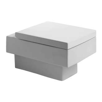 Унитаз подвесной Duravit Vero с сиденьем Soft Close (2217090064+0067690000) фото 3 Aquada.com.ua