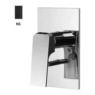 Змішувач для душа Fima Carlo Fit вбудовується, чорний матовий (F3389X2NS)
