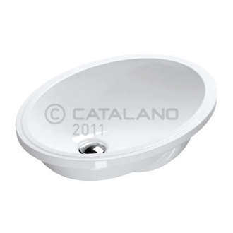 Раковина встраиваемая под столешницу Catalano Incasso Sottopiano 57 х 42см (1SONN00) фото 1 Aquada.com.ua