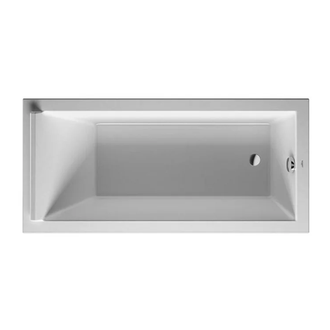 Ванна акриловая Duravit Starck 170 х 80 см (700336000000000) фото 1 Aquada.com.ua