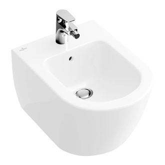 VILLEROY & BOCH Биде подвесное Villeroy&Boch Subway 2.0 48х35,5 см (альпийский белый) (54060001) фото 1 Aquada.com.ua