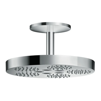Верхній душ AXOR One 280 1jet з стельовим підключенням, хром (48493000)