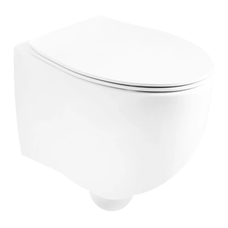 Унитаз подвесной Simas Bormio с сиденьем Soft Close (BR18/F85+BR006) фото 1 Aquada.com.ua