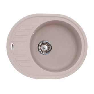 ZERIX ZS-6250R-06 кухонна мийка, бежева (ZX4549)