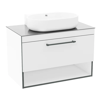 Imprese BLACK EDGE комплект 90см білий (f32119W)
