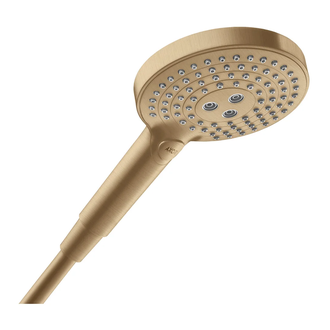 Лейка для душа Axor ShowerSolutions (цвет - матовая бронза), 3 вида струи (26050140) фото 1 Aquada.com.ua