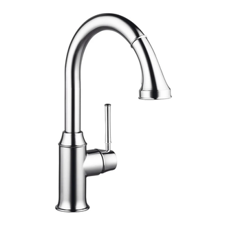 Смеситель для кухни, однорычажный Hansgrohe Talis Classic (цвет - хром) (14863000) фото 1 Aquada.com.ua