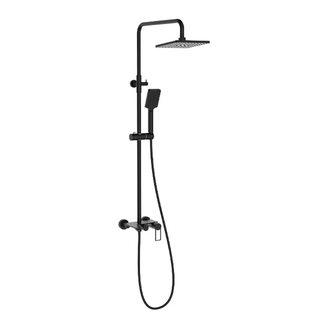AIM DG06544-1 Душова система, чорна (DG06544-1) (DG06544-1 black matte)