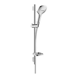 Душевой гарнитур Hansgrohe Raindance Select E (цвет - хром), ручной душ 3 типа струи (26620000) фото 1 Aquada.com.ua
