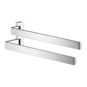 Двойной полотенцедержатель 409 мм Axor Universal Accessories, хром (42821000) фото 1 Aquada.com.ua