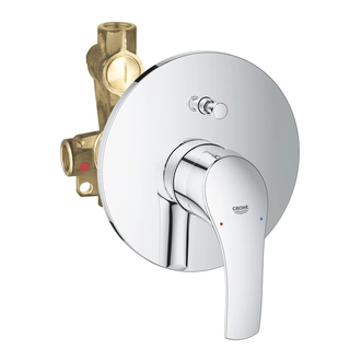 Смеситель для ванны Grohe Eurosmart (цвет - хром) (33305002) фото 3 Aquada.com.ua