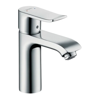 Смеситель для раковины, однорычажный Hansgrohe Metris (цвет - хром) (31084000) фото 1 Aquada.com.ua