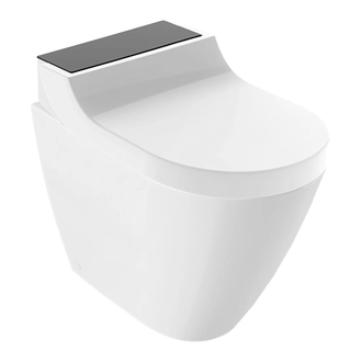 Напольный унитаз-биде Geberit AquaClean Tuma Comfort (стекло чёрное) (146.310.SJ.1) фото 1 Aquada.com.ua