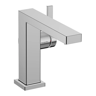 Змішувач для раковини 110 Fine CoolStart EcoSmart+ Hansgrohe Tecturis E (колір - хром), з донним клапаном 73023000