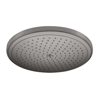 Верхній душ Hansgrohe Croma 280 1jet EcoSmart 9 л/хв, Brushed Black Chrome (26221340)