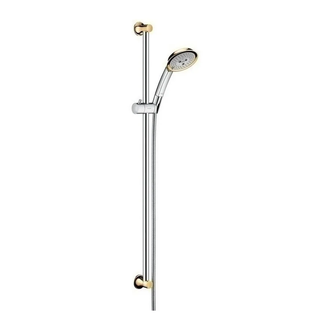 Душевая система Hansgrohe Raindance Classic 100 (цвет - белый/хром) (27841090) фото 1 Aquada.com.ua