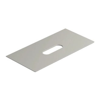 Столешница керамическая 100 x 50 см Catalano Horizon, Satin cement (1PC10050CS) фото 1 Aquada.com.ua