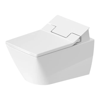 Унитаз подвесной Duravit Viu Rimless (безободковый) SensoWash® Slim (2511590000+611600002000300) фото 1 Aquada.com.ua