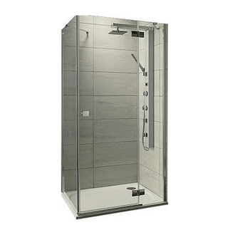 Душевая кабина Radaway Almatea KDJ 120 R*×80 (профиль - хром; стекло - прозрачное) (32141-01-01NR) фото 1 Aquada.com.ua