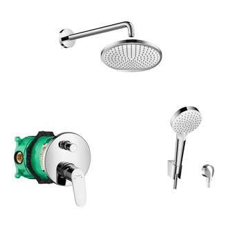 Душова система прихованого монтажу Hansgrohe Focus E/Crometta Vario (колір - хром) 1182019
