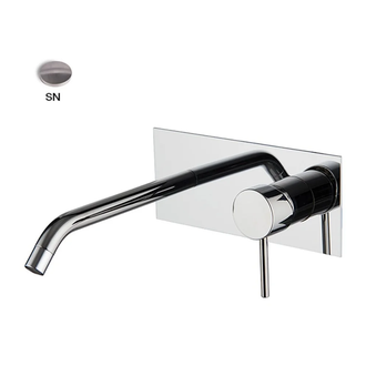 Змішувач для умивальника Fima Carlo Spillo, BRUSHED NICKEL (F3051LX5SN)
