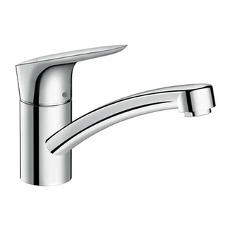 Смеситель для кухни, однорычажный Hansgrohe Logis (цвет - хром) (71837000) фото 1 Aquada.com.ua