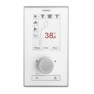 Термостат для ванны электронный Axor Starck ShowerCollection, (цвет - белый) (15842400) фото 1 Aquada.com.ua
