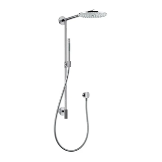 Душевой гарнитур Hansgrohe Raindance Connect 240 Showerpipe (цвет - хром) (27164000) фото 1 Aquada.com.ua