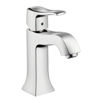 HANSGROHE Смеситель для раковины, однорычажный Metris Classic (31075000) фото 1 Aquada.com.ua