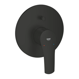 Grohe Eurosmart смеситель для ванны, черный (194502433)