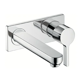 Смеситель для раковины, однорычажный Hansgrohe Metris S (цвет - хром) (31163000) фото 1 Aquada.com.ua
