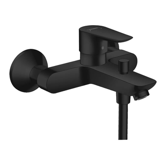 Смеситель для ванны Hansgrohe Talis E (цвет - чёрный матовый) (71740670) фото 1 Aquada.com.ua