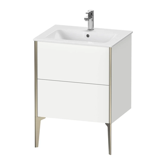 Тумба напольная под раковину Duravit XViu 61 x 48 см, белый матовый (XV44810B118) фото 1 Aquada.com.ua