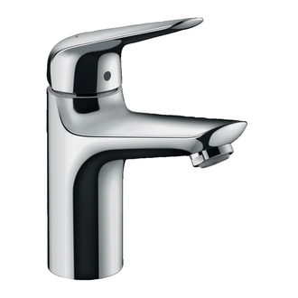 Змішувач для умивальника Hansgrohe Novus з донним клапаном, хром (71034000)