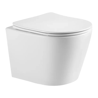 Унітаз підвісний Mixxus BEVEL-0302-R 520x360x365mm, система змиву RIMLESS (MI6709)