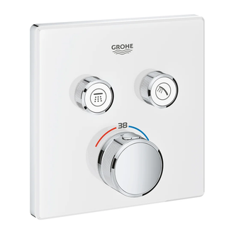 Термостатический смеситель для ванны Grohe SmartControl (цвет - белый/хром) (29156LS0) фото 1 Aquada.com.ua