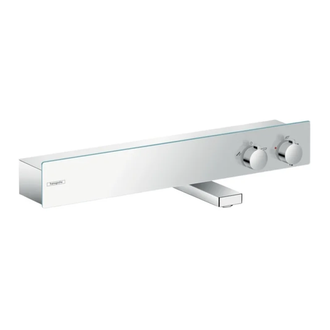 Термостат Hansgrohe ShowerTablet 600 (цвет - хром/белый) (13109400) фото 1 Aquada.com.ua