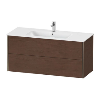 Тумба подвесная под раковину Duravit XViu 121 x 48 см, американский орех (XV41280B113) фото 1 Aquada.com.ua