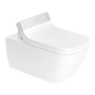 Унитаз подвесной Duravit Happy D.2 с сиденьем SensoWash (2550590000+610300002000300) фото 1 Aquada.com.ua