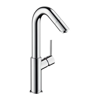 Смеситель для раковины, однорычажный Hansgrohe Talis (цвет - хром) (32055000) фото 1 Aquada.com.ua