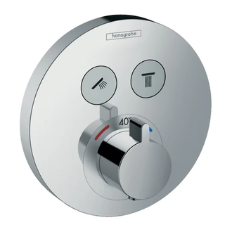 HANSGROHE Термостат для двух потребителей, СМ Shower Select S (15743000) фото 1 Aquada.com.ua