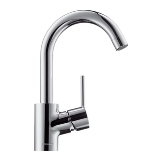 Смеситель для раковины, однорычажный Hansgrohe Talis S (цвет - хром) (32073000) фото 1 Aquada.com.ua