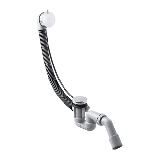 Слив-перелив Hansgrohe Flexaplus (цвет - хром) (58150000) фото 1 Aquada.com.ua