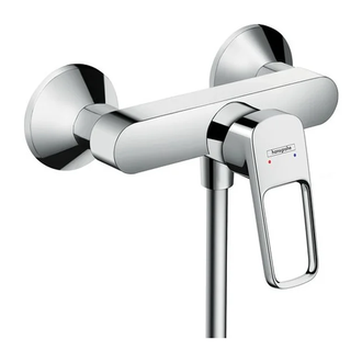 HANSGROHE Смеситель для душа однорычажный, хром Logis Loop (71247000) фото 1 Aquada.com.ua
