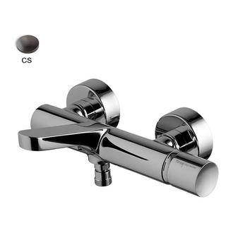 Fima Carlo Змішувач для ванни Fima NomosGo, брашований чорний хром (F4164_1CS)